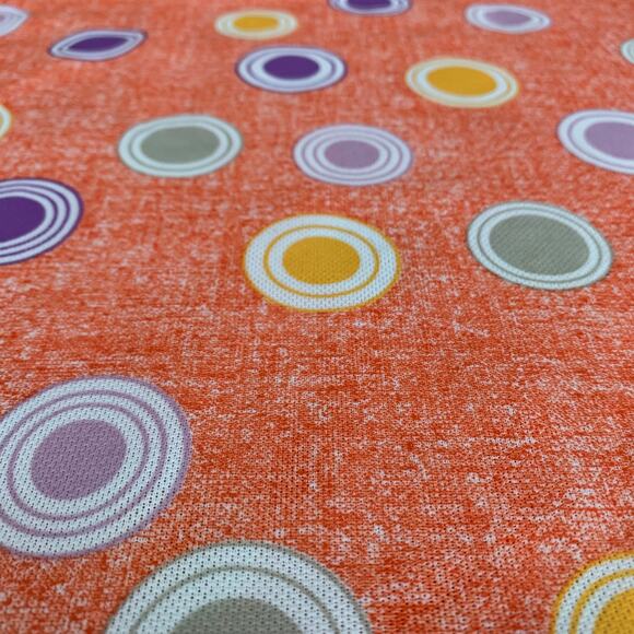 Vintage 70s Shirt Set Small Polka Dot Tank Button Down Long Sleeve Pastel - Picture 9 of 16